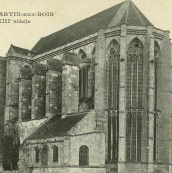 l'abbatiale et la chapelle-sacristie
