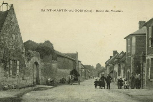 carte postale ancienne Saint-Martin-aux-Bois